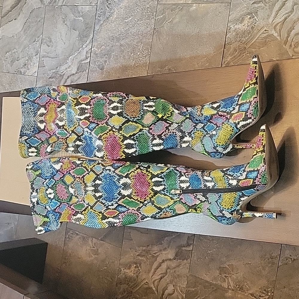 Steve Madden Vanquish Bright Over the Knee Boots